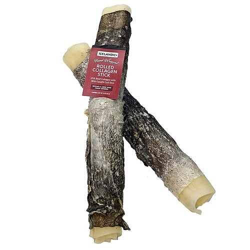 Icelandic - Rolled Collagen Stick - 8"
